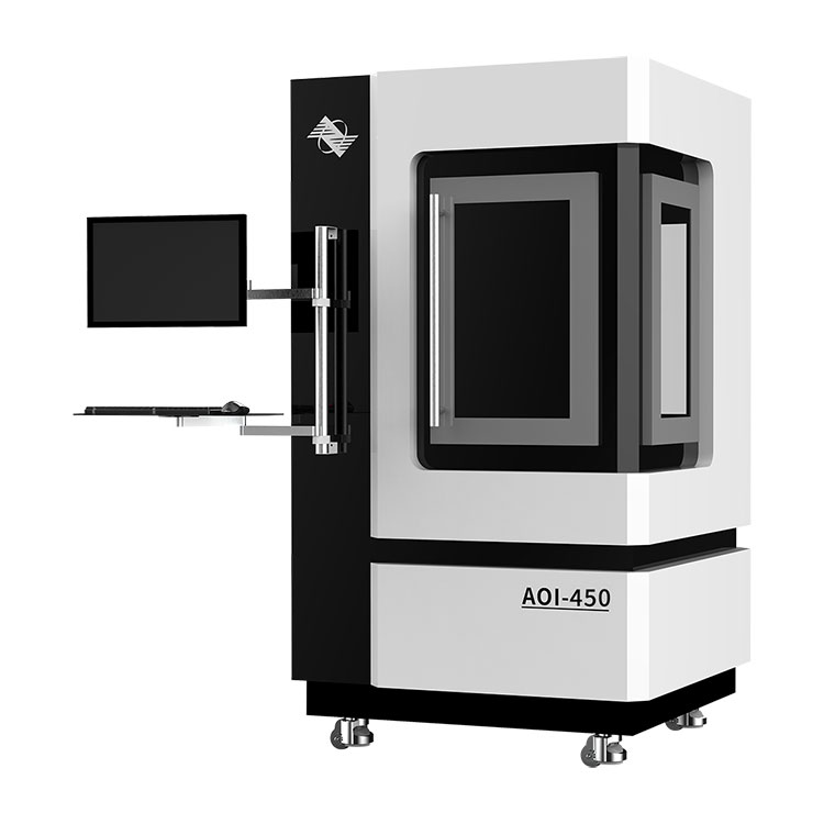 Detector de defeitos de superfície de componente óptico AOI450